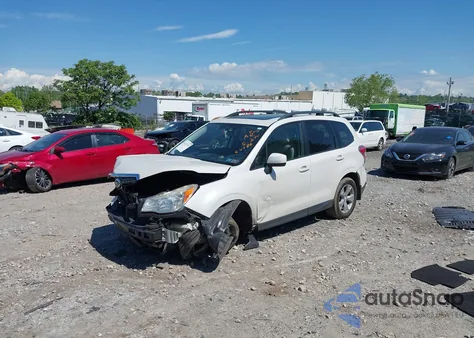 2015 Subaru Forester 2.5I Premium from USA, damaged, VIN JF2SJADC2FH502780